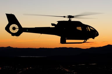 Sunset Helicopter Tour Over Las Vegas and the Grand Canyon with Private Landing