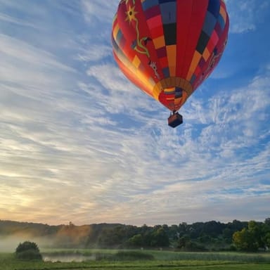 Shared Hot Air Balloon Ride and Champagne Toast