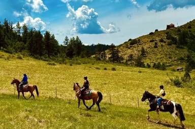 Rocky Mountain Horseback Ride