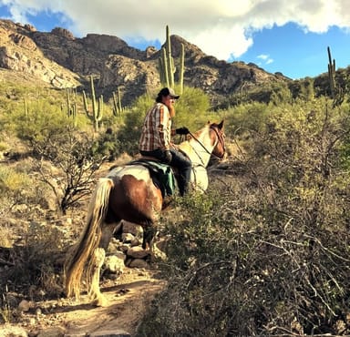 Linda Vista Trail Sunset Horseback Ride