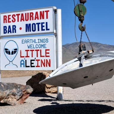 Intergalactic UFO and Area 51 Adventure Tour 1