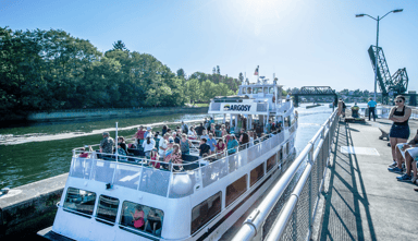 One-Way Seattle Locks Cruise from Seattle Waterfront