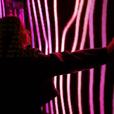 ARTECHOUSE Admission plus Dinner and Cocktails at Loulou Petit Bistro & Speakeasy for Two