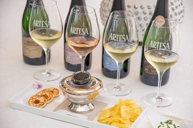 Bubbles and Caviar Experience for Two at Artesa Vineyards & Winery