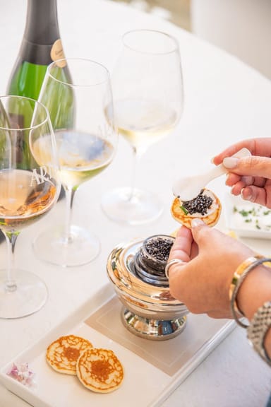 Bubbles and Caviar Experience for Two at Artesa Vineyards & Winery