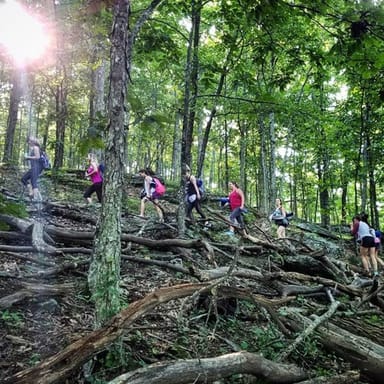 Yoga on the Mountain Hike