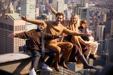 Top of the Rock Observation Deck Daytime Ticket with The Beam Experience