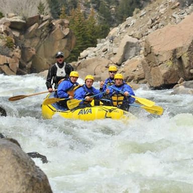 Upper Clear Creek Rafting & Zipline Adventure