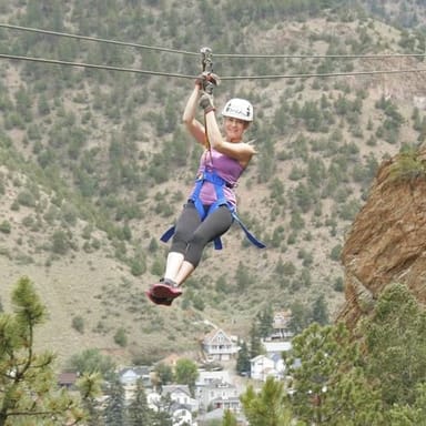 Upper Clear Creek Rafting & Zipline Adventure