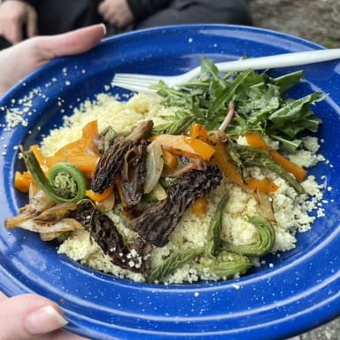 Backcountry Foraging and Cooking Adventure