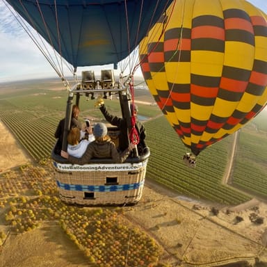 Yolo County Shared Hot Air Balloon Ride with Champagne