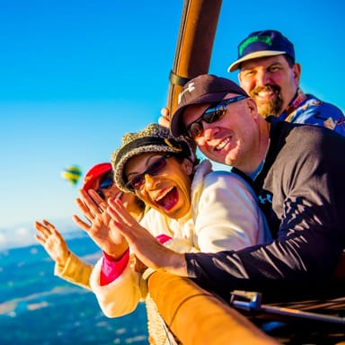 Yolo County Shared Hot Air Balloon Ride with Champagne