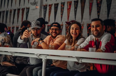 Shuffleboard Double Date Night and Open Bar for Four