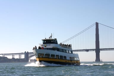 Alcatraz Scenic Cruise and All-You-Can-Eat Dining Experience and Drinks for Two at FiRE + iCE