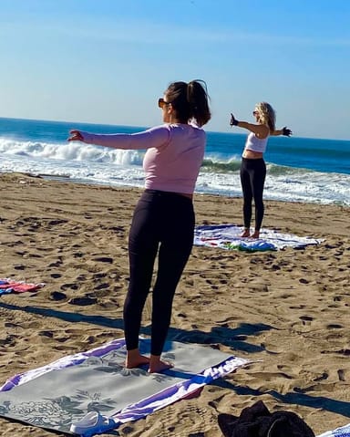 Private Beach Yoga Class