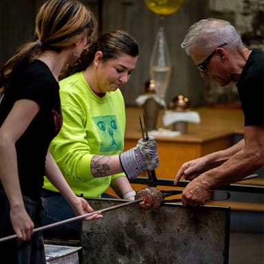 Intro to Glassblowing Workshop for Two