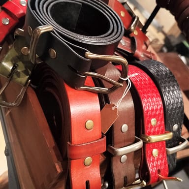 Make Your Own Leather Belt Class