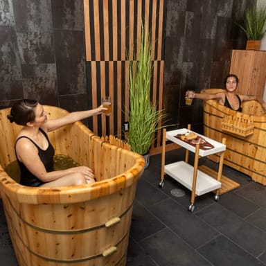 BierBath Spa Experience with Drinks