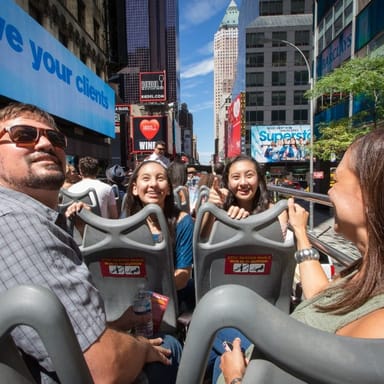 Downtown and Uptown Manhattan Hop-On Hop-Off Big Bus Tour