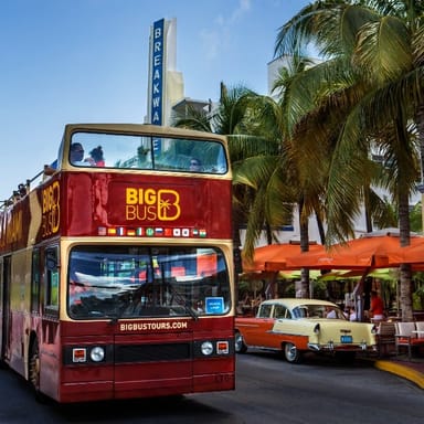 48-Hour Big Bus Miami Hop-On Hop-Off Tour with Scenic Cruise