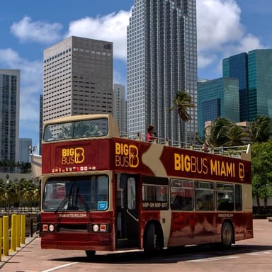 48-Hour Big Bus Miami Hop-On Hop-Off Tour with Scenic Cruise