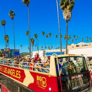 24-Hour Big Bus Los Angeles Hop-On Hop-Off and TMZ Celebrity Tour
