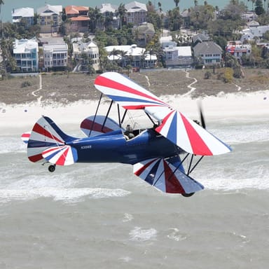 Historic Biplane Flight