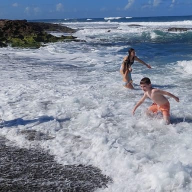 Private Black Sand Beach and Rainforest Adventure