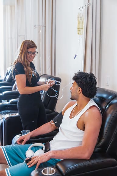 IV Therapy Session at Hydrate IV Bar - Highlands Square