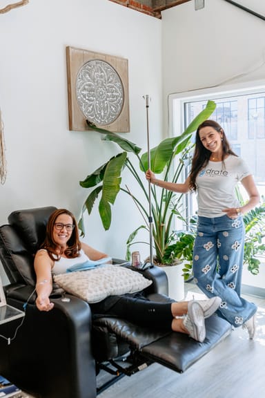 IV Therapy Session at Hydrate IV Bar - Bonnie Brae