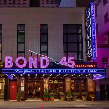 3-Course Italian Meal at Bond 45