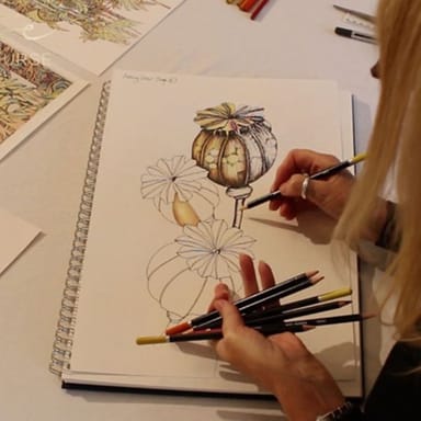 Online Creative Coloring Course