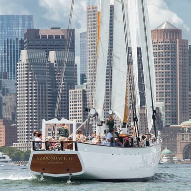 Saturday Boston Harbor Sunset Sail on a Schooner Adirondack