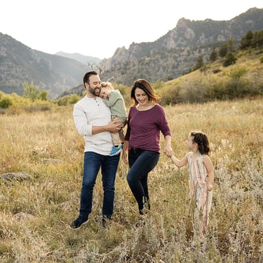 Professional Photoshoot in the Boulder Foothills