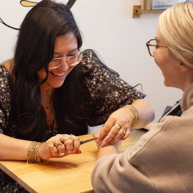 Bracelet Shopping and Welding Experience