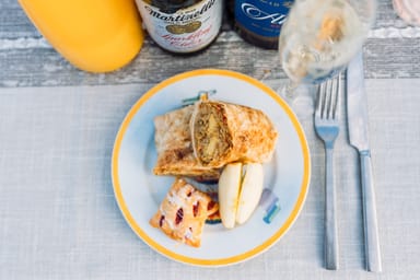 Morning Hot Air Balloon Ride with Breakfast and Champagne