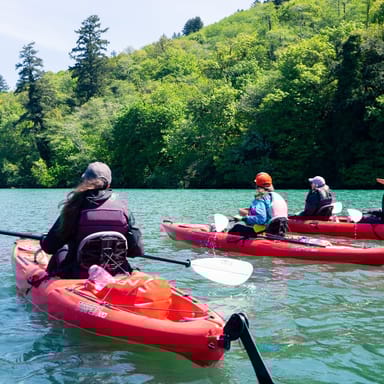 Chetco River Tandem Kayak Adventure