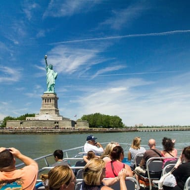 NYC in a Day: Glass-Top Bus Tour with Staten Island Ferry Ride