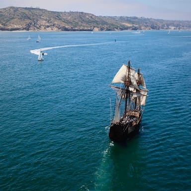 San Salvador Sailing Adventure with Maritime Museum of San Diego Admission