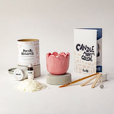 Candle Making and Pottery Kit by Sculpd