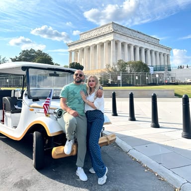 Deluxe Vintage Cart Monuments and History Tour