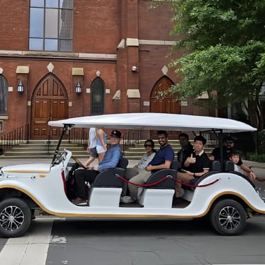 Deluxe Vintage Cart Monuments and History Tour