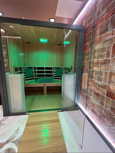 Vichy Shower, Infrared Sauna, and Body Scrub Experience at Black Bella Spa