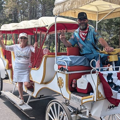 Scenic E-Carriage Ride Along South Lake Tahoe