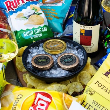 Bedrock Wine Co. Sparkling Wine Tasting with Caviar for Two