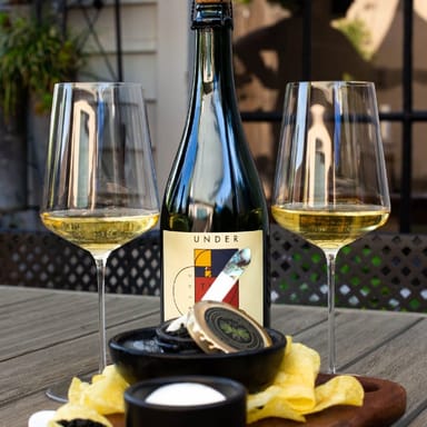 Bedrock Wine Co. Sparkling Wine Tasting with Caviar for Two 1