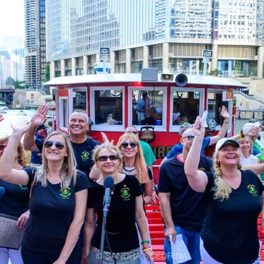 Historic and Architectural Cruise on a Chicago Fireboat