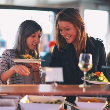 Lake Michigan Lunch Cruise and 360 Chicago Sip and View Experience for Two