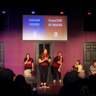 Hilarious ComedySportz Improv Show at Malarkey Comedy