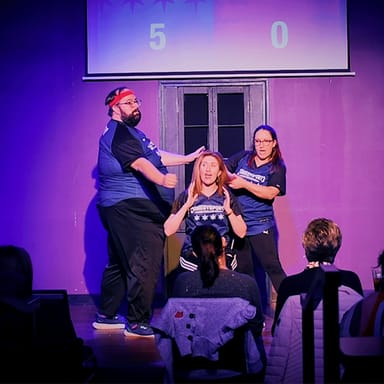 Hilarious ComedySportz Improv Show at Malarkey Comedy